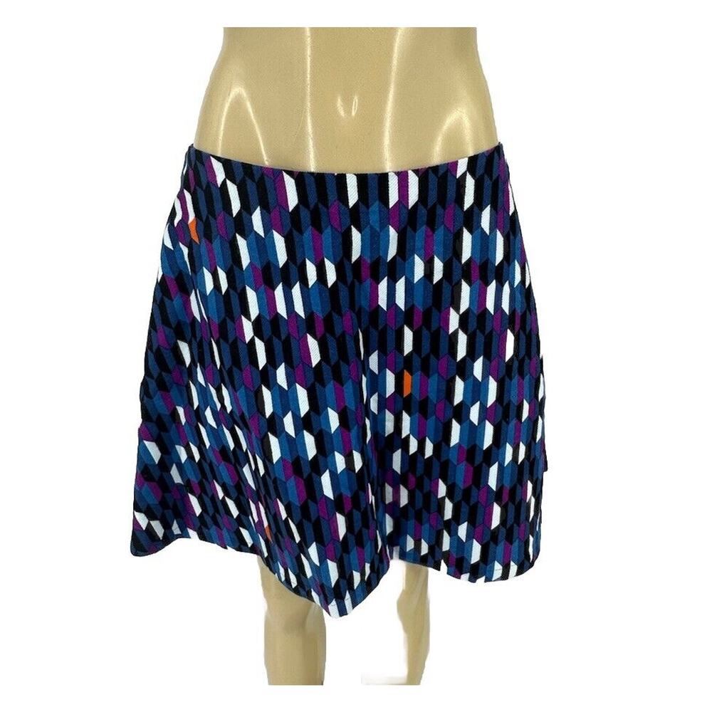 Kate Spade Saturday Women Size 8 Multicolor Mini A-line Skirt Corduroy C16